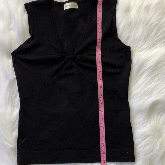 LAURA PETITES~Knot Front Tank - Picture 8 of 9